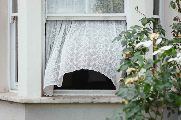 window open during the summer